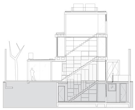 墨西哥城直线玻璃和混凝土块重叠房子建筑---酷图编号27