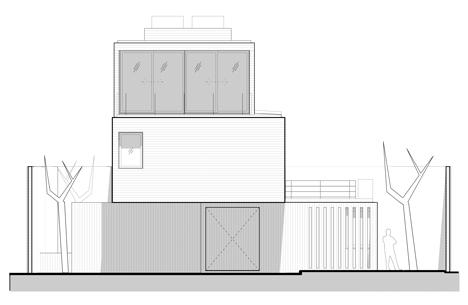 墨西哥城直线玻璃和混凝土块重叠房子建筑---酷图编号22