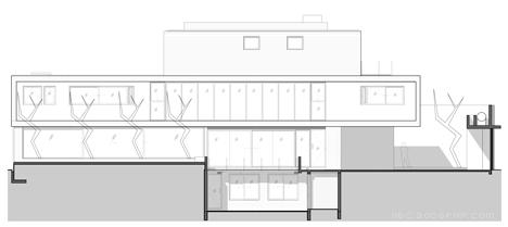 墨西哥城直线玻璃和混凝土块重叠房子建筑---酷图编号21