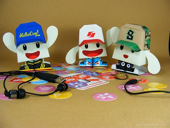 HelloCoy! Papertoys纸质玩具设计-印度尼西亚万隆Sal Azad设计师作品---酷图编号3