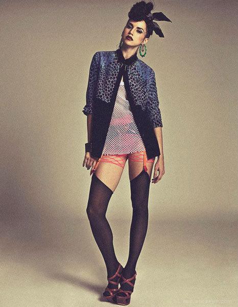 Lisa Lopez莉萨洛佩兹-伦敦时尚摄影师Kelly J. Nicholls作品---酷图编号10