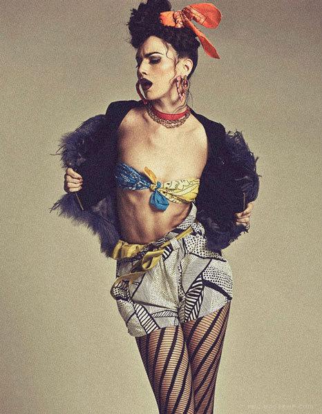 Lisa Lopez莉萨洛佩兹-伦敦时尚摄影师Kelly J. Nicholls作品---酷图编号8