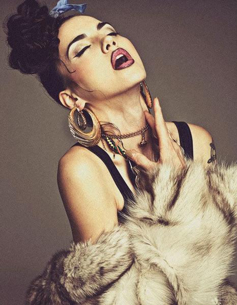 Lisa Lopez莉萨洛佩兹-伦敦时尚摄影师Kelly J. Nicholls作品---酷图编号7