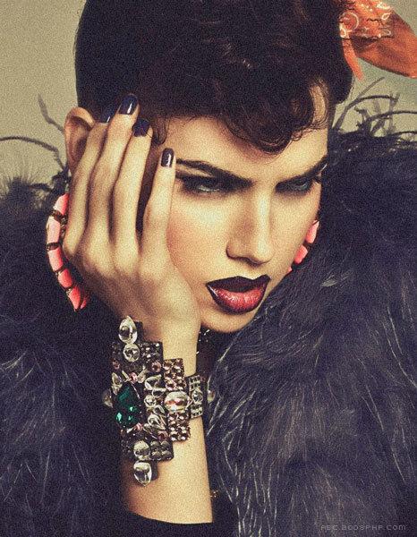 Lisa Lopez莉萨洛佩兹-伦敦时尚摄影师Kelly J. Nicholls作品---酷图编号6