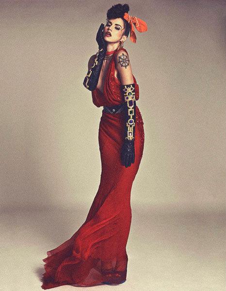 Lisa Lopez莉萨洛佩兹-伦敦时尚摄影师Kelly J. Nicholls作品---酷图编号4