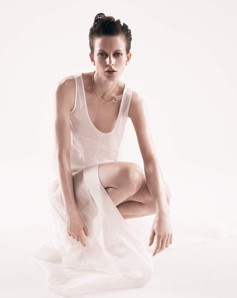 寻找天使的全白-意大利的七月夏季白女人---酷图编号9