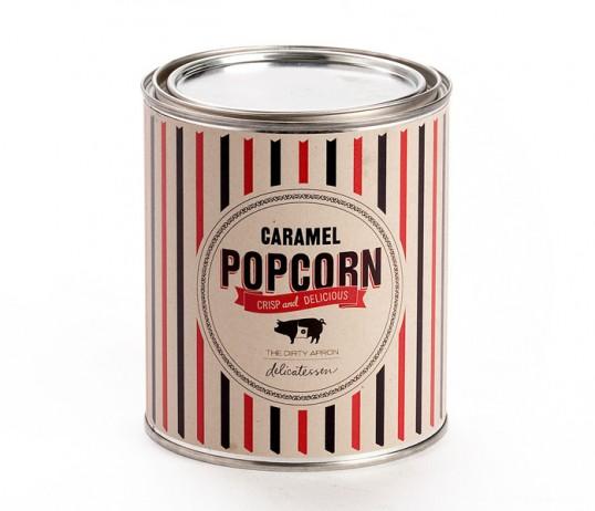 加拿大设计-The Dirty Apron熟食店包装-从面包袋,购物袋,礼品盒,饭盒和货架上的产品和磁带---酷图编号12