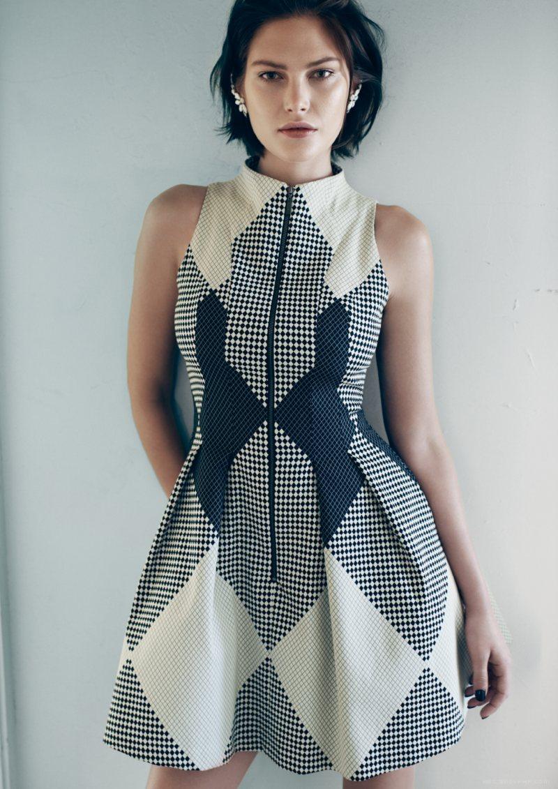 澳大利亚时尚标签-凯瑟琳麦克尼尔休闲时装-现代造型和丰富多彩的版画---酷图编号13