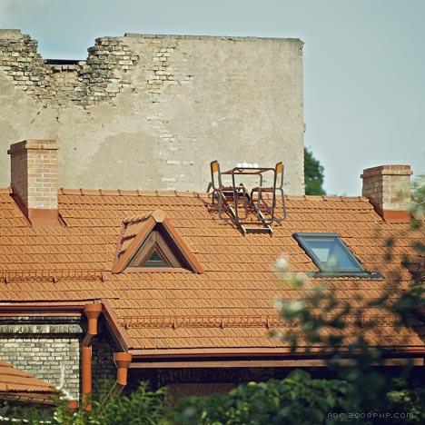 瓦片脊屋顶茶座家具-Ainė Bunikytė设计师作品---酷图编号1004929