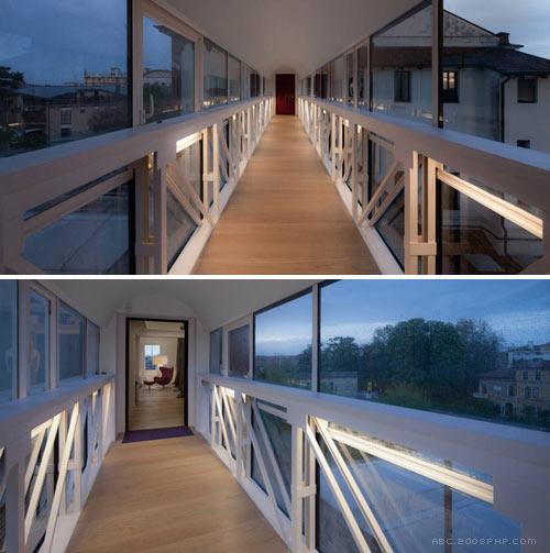 意大利老工业大厦里面的私人住宅空间室内设计欣赏--BoA工作室作品---酷图编号1005233