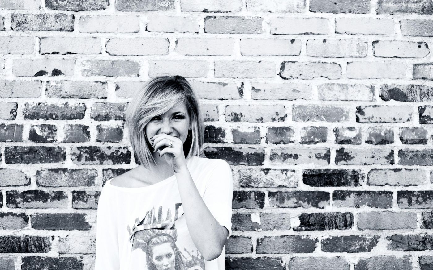 美丽的金发碧眼女生壁纸图片