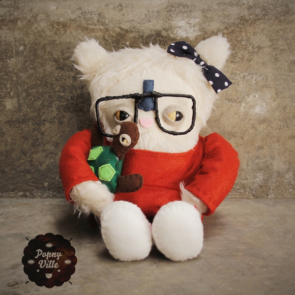 墨西哥popnyville毛绒精品玩具-生产的每一件都是独一无二的,其中的一种,手工制作和定制。墨西哥Daniel Aviles设计师作品图片