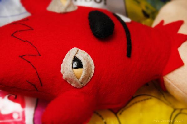 墨西哥popnyville毛绒精品玩具-生产的每一件都是独一无二的,其中的一种,手工制作和定制。墨西哥Daniel Aviles设计师作品---酷图编号4