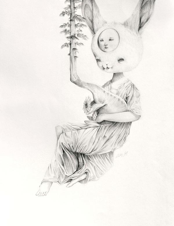 雅加达芭莎艺术女孩插画-印度尼西亚日惹Roby Dwi Antono插画师作品---酷图编号6