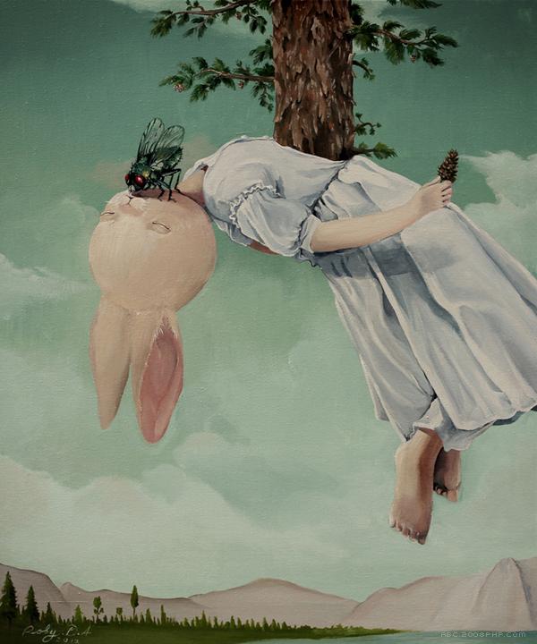 雅加达芭莎艺术女孩插画-印度尼西亚日惹Roby Dwi Antono插画师作品---酷图编号3