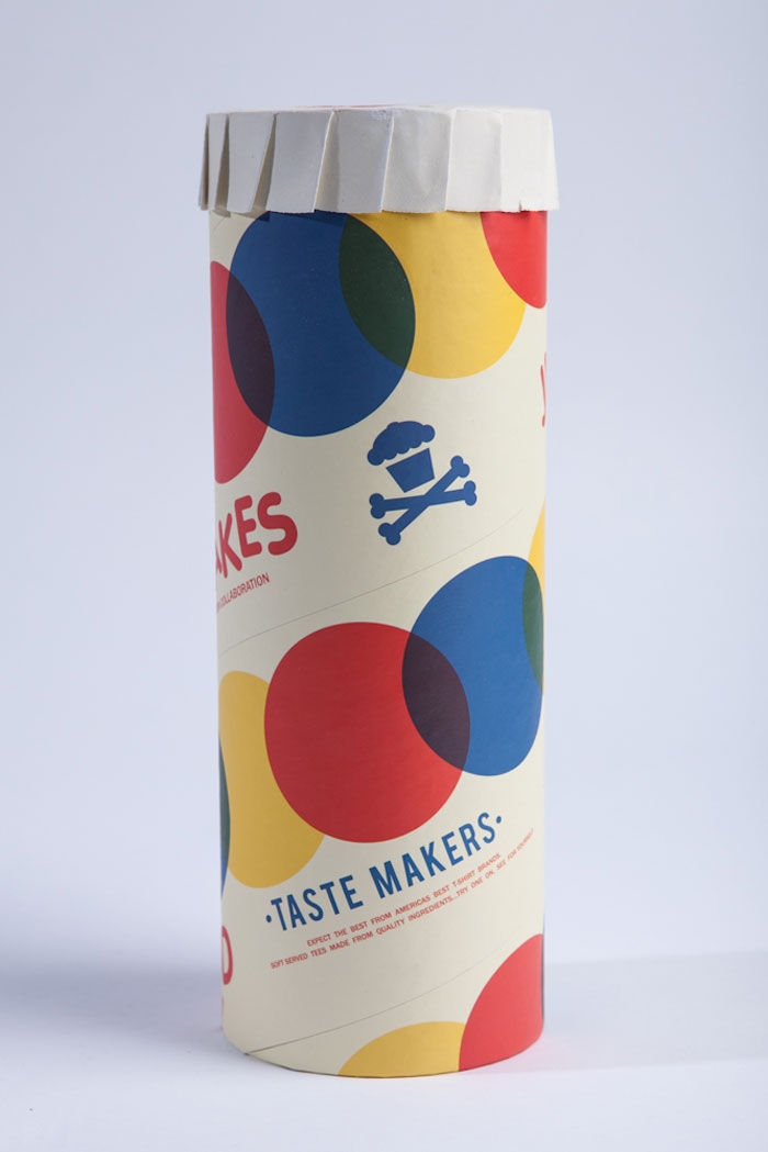 ice长筒三色圆点-冰淇淋食品包装图片