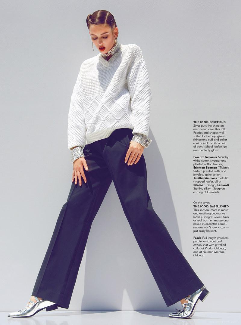 芝加哥论坛报-丰富的大红色调-范思哲-普拉达时装秀---酷图编号1