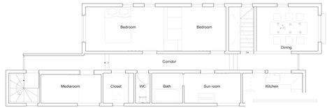 东京高9米,宽不到两米的尖房子-Hiroyuki Shinozaki建筑师作品---酷图编号1012449