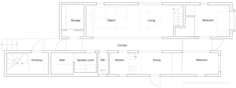 东京高9米,宽不到两米的尖房子-Hiroyuki Shinozaki建筑师作品---酷图编号1012452