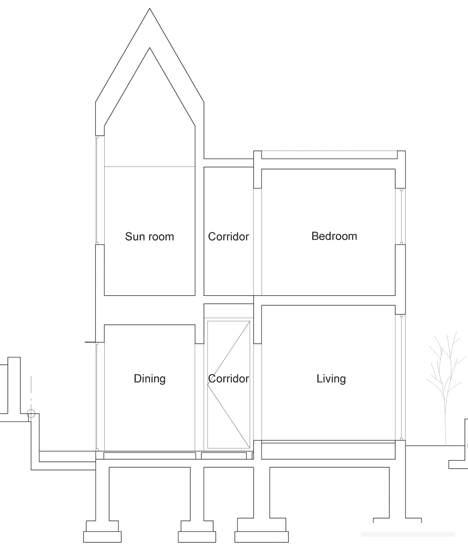 东京高9米,宽不到两米的尖房子-Hiroyuki Shinozaki建筑师作品---酷图编号1012455
