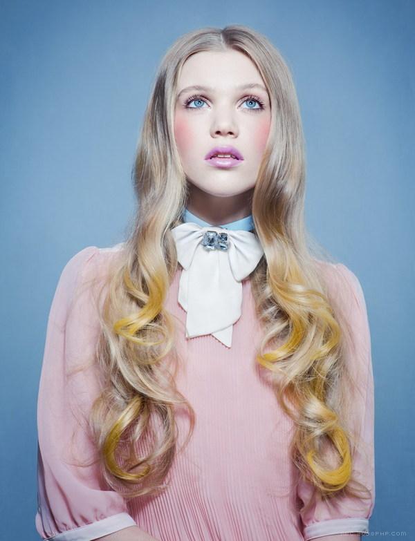 甜粉彩-英国伦敦Joanna Kustra时尚女摄影师作品---酷图编号3