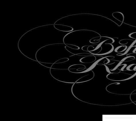 波希米亚狂想曲-时尚花纹音乐会英文字母设计-澳大利亚墨尔本Bobby Haiqalsyah设计师作品---酷图编号3