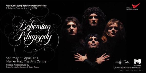 波希米亚狂想曲-时尚花纹音乐会英文字母设计-澳大利亚墨尔本Bobby Haiqalsyah设计师作品---酷图编号1