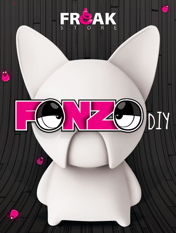 猫侠-FONZO乙烯基玩具-委内瑞拉加拉加斯burunDANGA玩具设计师作品图片