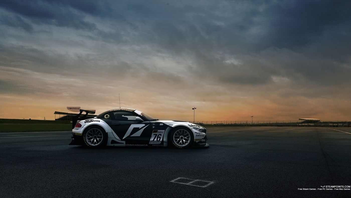 宝马bmw-z4赛车壁纸图片