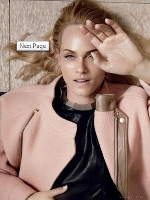 一个意志坚强的,高度智能的影像-意大利Amber Valletta湖泊美---酷图编号6