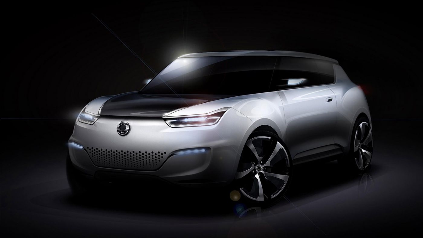 韩国ssangyong双龙E-14的概念车壁纸图片