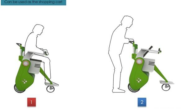 专为老年人打造的旅游,购物,援助车辆-中国北京Ziran Zhao设计师作品---酷图编号7