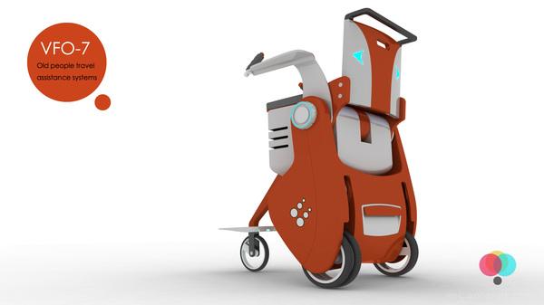 专为老年人打造的旅游,购物,援助车辆-中国北京Ziran Zhao设计师作品---酷图编号5