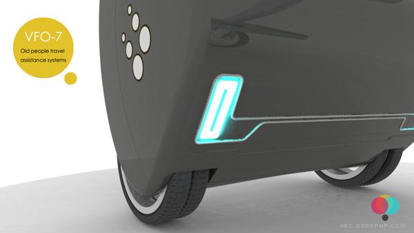 专为老年人打造的旅游,购物,援助车辆-中国北京Ziran Zhao设计师作品---酷图编号2