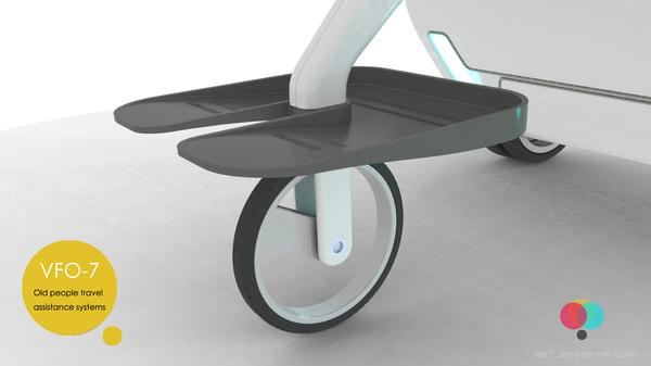 专为老年人打造的旅游,购物,援助车辆-中国北京Ziran Zhao设计师作品---酷图编号1