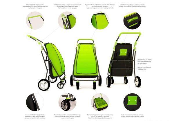 拉杆推椅-波兰格丁尼亚Aleksandra Kunka工业设计师作品---酷图编号1017832