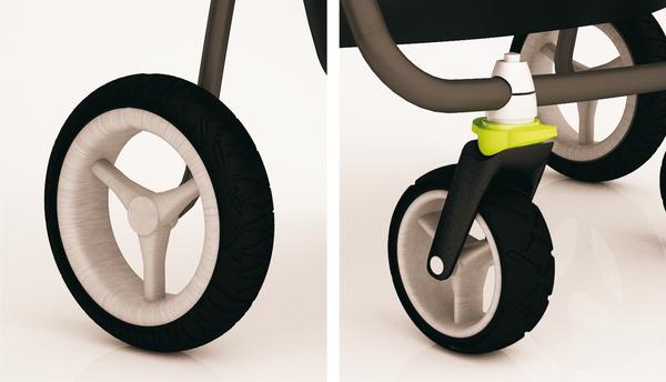 拉杆推椅-波兰格丁尼亚Aleksandra Kunka工业设计师作品---酷图编号1017834