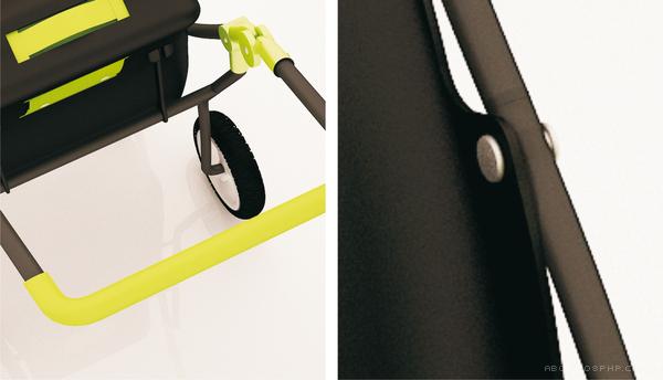 拉杆推椅-波兰格丁尼亚Aleksandra Kunka工业设计师作品---酷图编号1017837