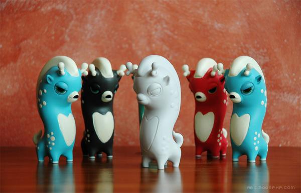 奥地利维也纳Teodoru Badiu玩具设计师作品-害羞魅力的海马姑娘树脂玩具---酷图编号9