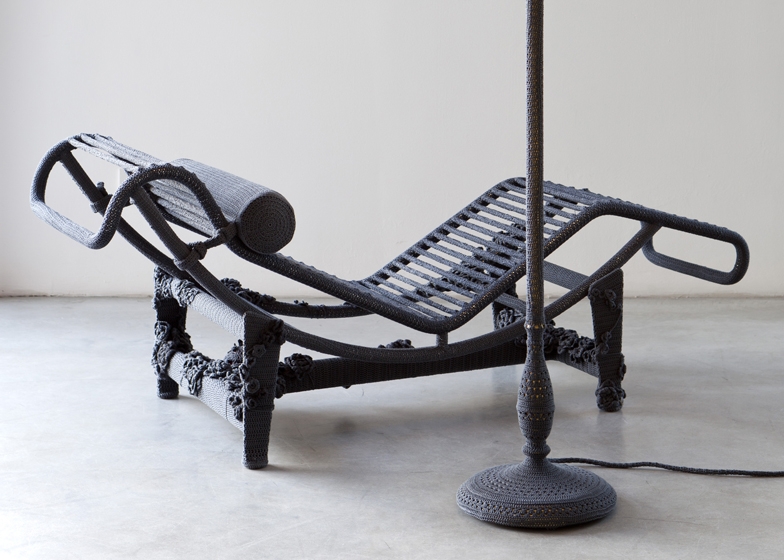 针编织纱线家居家具-意大利Loredana Bonora家居设计师作品封面大图