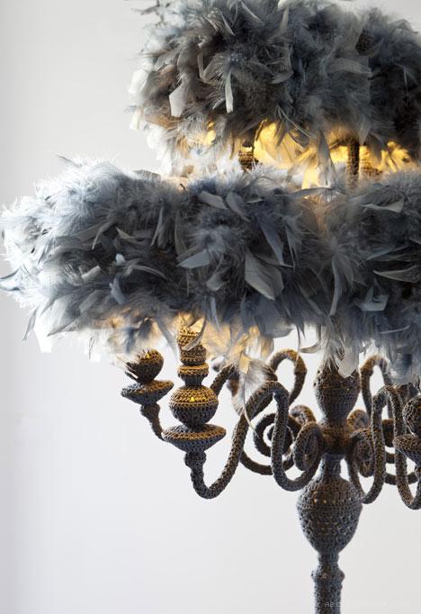 针编织纱线家居家具-意大利Loredana Bonora家居设计师作品---酷图编号1019284