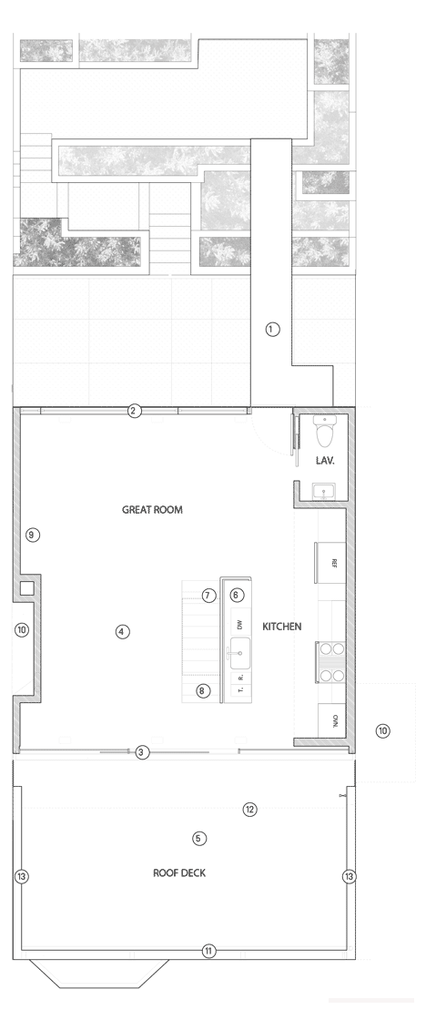 桥梁外观折叠开放的住宅街-美国加州SFOSL建筑师作品---酷图编号30