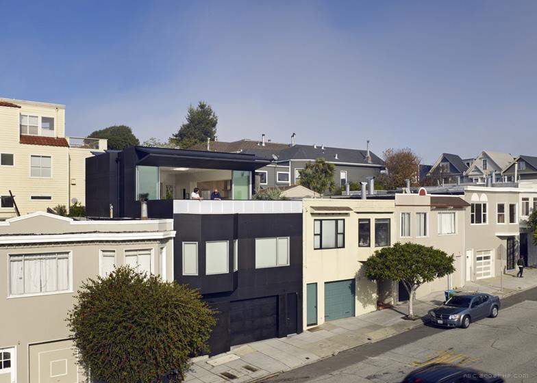 桥梁外观折叠开放的住宅街-美国加州SFOSL建筑师作品---酷图编号5