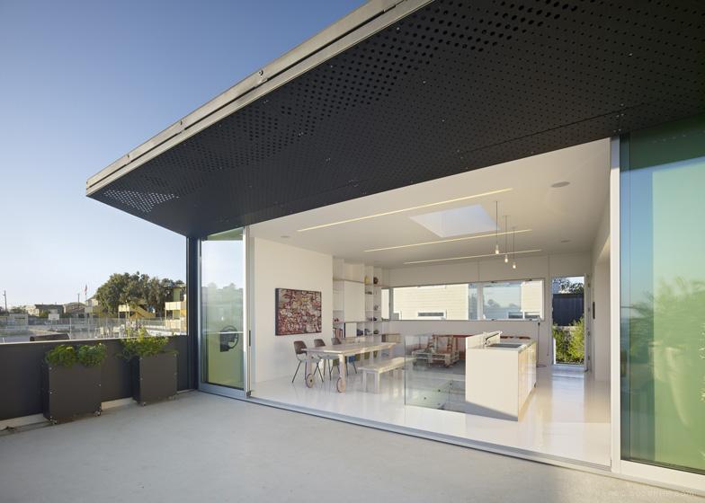 桥梁外观折叠开放的住宅街-美国加州SFOSL建筑师作品---酷图编号1