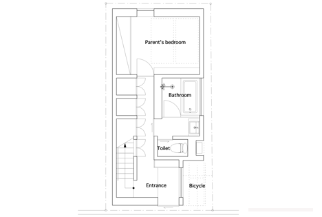 一个上层扭曲含空白色盒子的楼房建筑-日本Kenji建筑师作品---酷图编号24