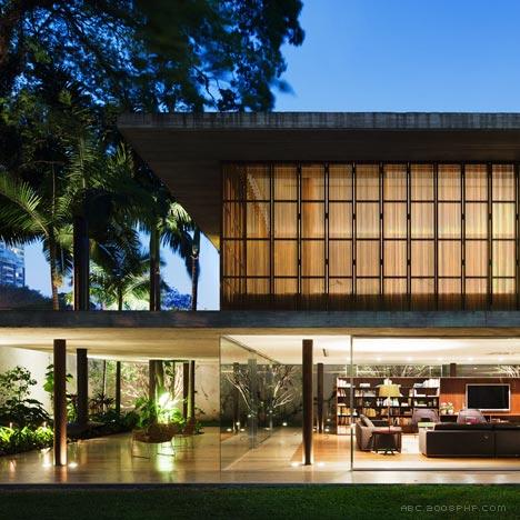 巴西建筑师马Marcio Kogan的MK27建筑机构作品---酷图编号1021137