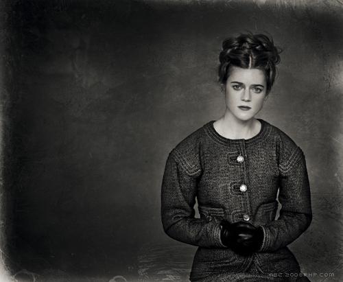 丽卡棕褐色秋季心情-一个老式的女孩---酷图编号6