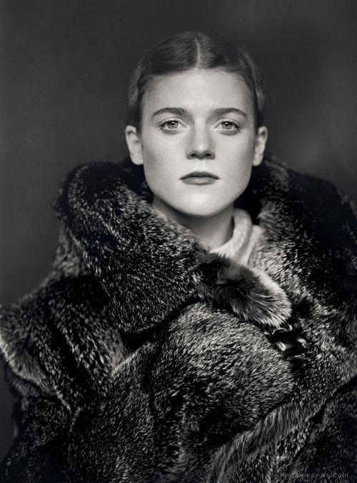 丽卡棕褐色秋季心情-一个老式的女孩---酷图编号1