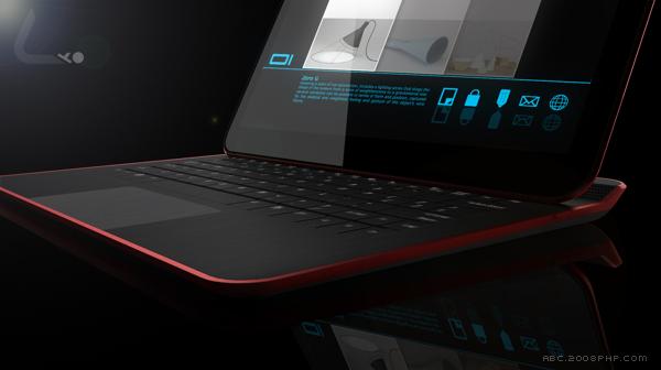 微软Windows 8操作系统早期产品Intel Cove Point平板电脑-美国Tim Hulford设计师作品---酷图编号1022617