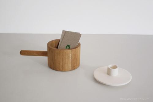 伦敦设计节:陶瓷烛台-Marie Dessuant设计师作品---酷图编号1